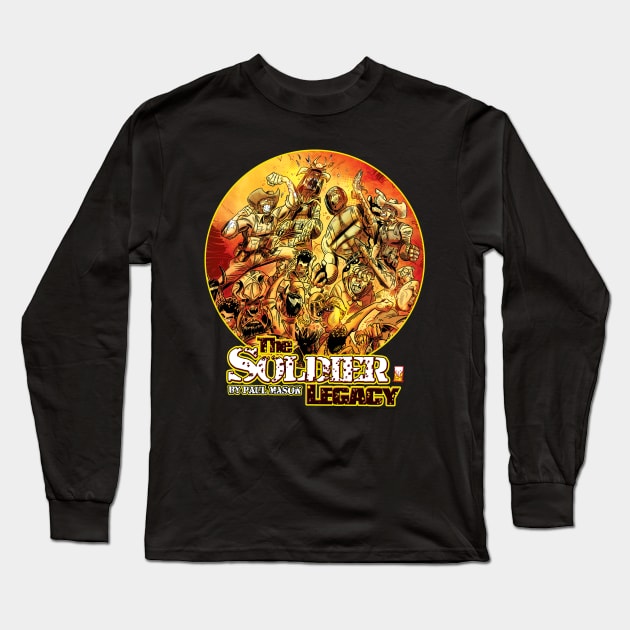 The Soldier Legacy #2 Long Sleeve T-Shirt by Mason Comics